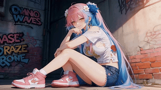 长腿女孩