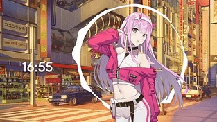 Darling in the FRANXX Zero Two 02 随时间变化 动态壁纸 | 作者：incantesimo