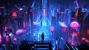 新东京 动态壁纸 | 作者：Blvk_Knxght