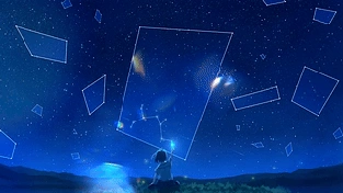 Starry Sky︱星空 动态壁纸 | 作者：Blvk_Knxght