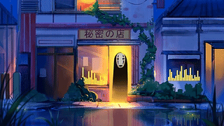千与千寻 - 无脸男 [4K]
