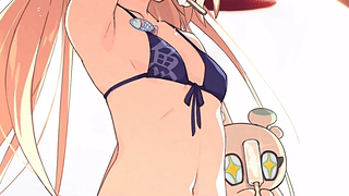 (竖屏/手机) 泳装Castoria与Kon~ ✨ [Fate/Grand Order (FGO)]
