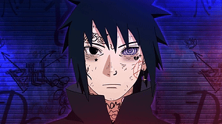 Sasuke Uchiha 作为 Lil Peep