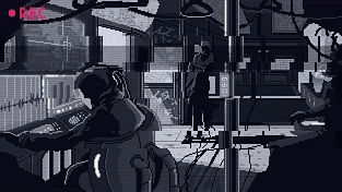 像素化太空站 动态壁纸 | 作者：Tuff