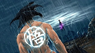 龙珠 - 孙悟空 vs 贝鲁斯 动态壁纸 | 作者：Tuff