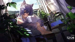 刻晴 - 原神 动态壁纸 | 作者：Ayaya