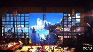 海之城 🌊 [ 4K ] 动态壁纸 | 作者：Ayaya