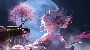红鸾樱落完美一刀 动态壁纸 | 作者：小孙的桌面美化