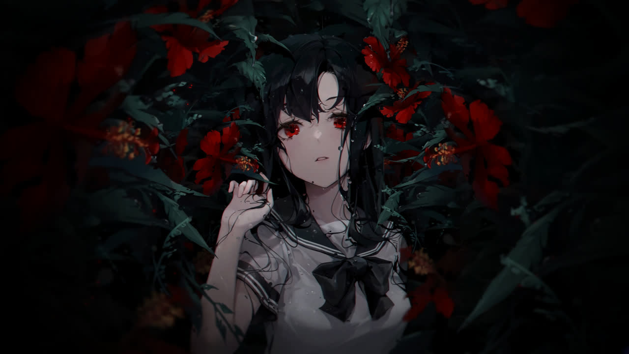 隐藏在花丛中 | 氛围Phonk [4K]
