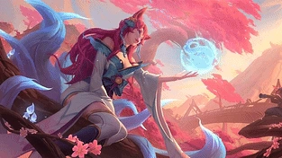 Ahri：灵魂花舞 4K 动态壁纸 | 作者：HISTA