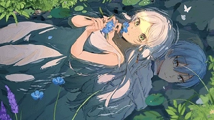 Frieren & Himmel | Sousou no Frieren 动态壁纸 | 作者：Potato