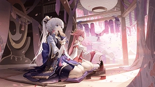 绫华 | 原神 动态壁纸 | 作者：Araskan