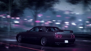 日产Skyline GTR32 | 音频响应 动态壁纸 | 作者：TheProrock