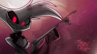 Angel Dust Hazbin Hotel