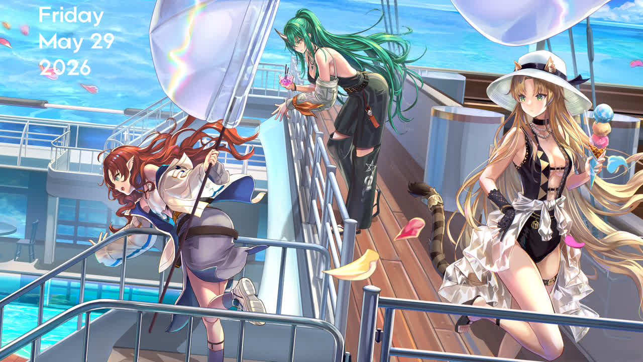 明日方舟 - Myrtle & Hoshiguma & Swire