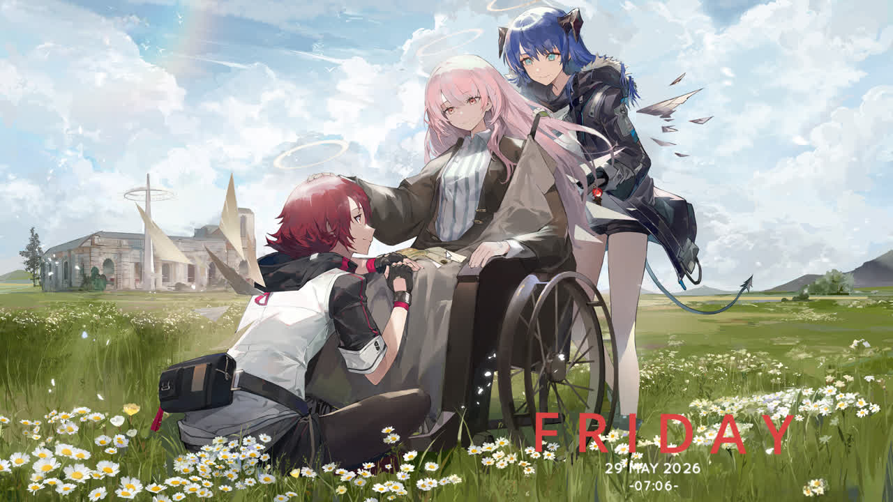 明日方舟 - Mostima & Exusiai & Lemuen