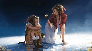 Aerith - 最终幻想7 重制版 动态壁纸 | 作者：Xuthus
