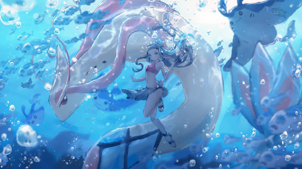 Nessa 和朋友们 - Pokemon Sword & Shield