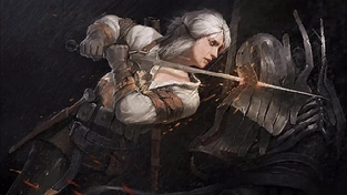 Ciri - 巫师3：狂猎 动态壁纸 | 作者：Xuthus