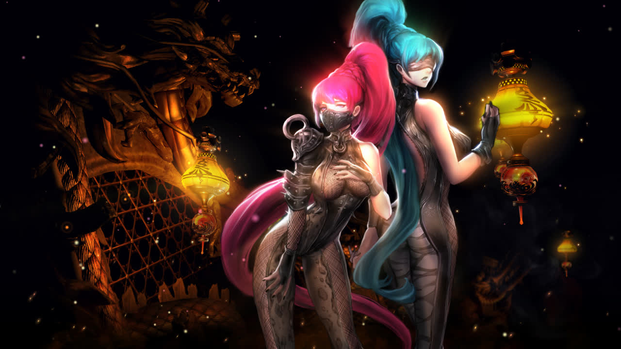 血腥鲨鱼港双胞胎 Scarlet & Cobalt - Blade and Soul