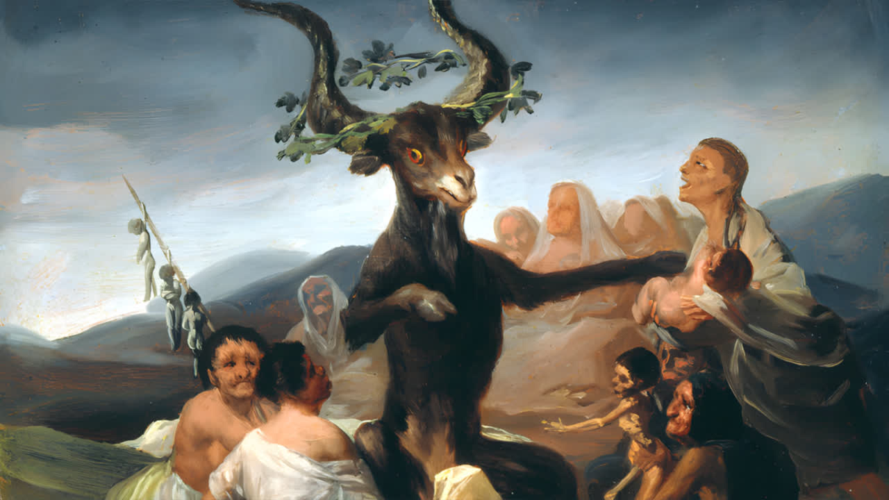 El aquelarre - Francisco de Goya [Coleccion Arte]