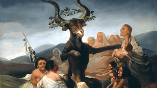 El aquelarre - Francisco de Goya [Coleccion Arte]