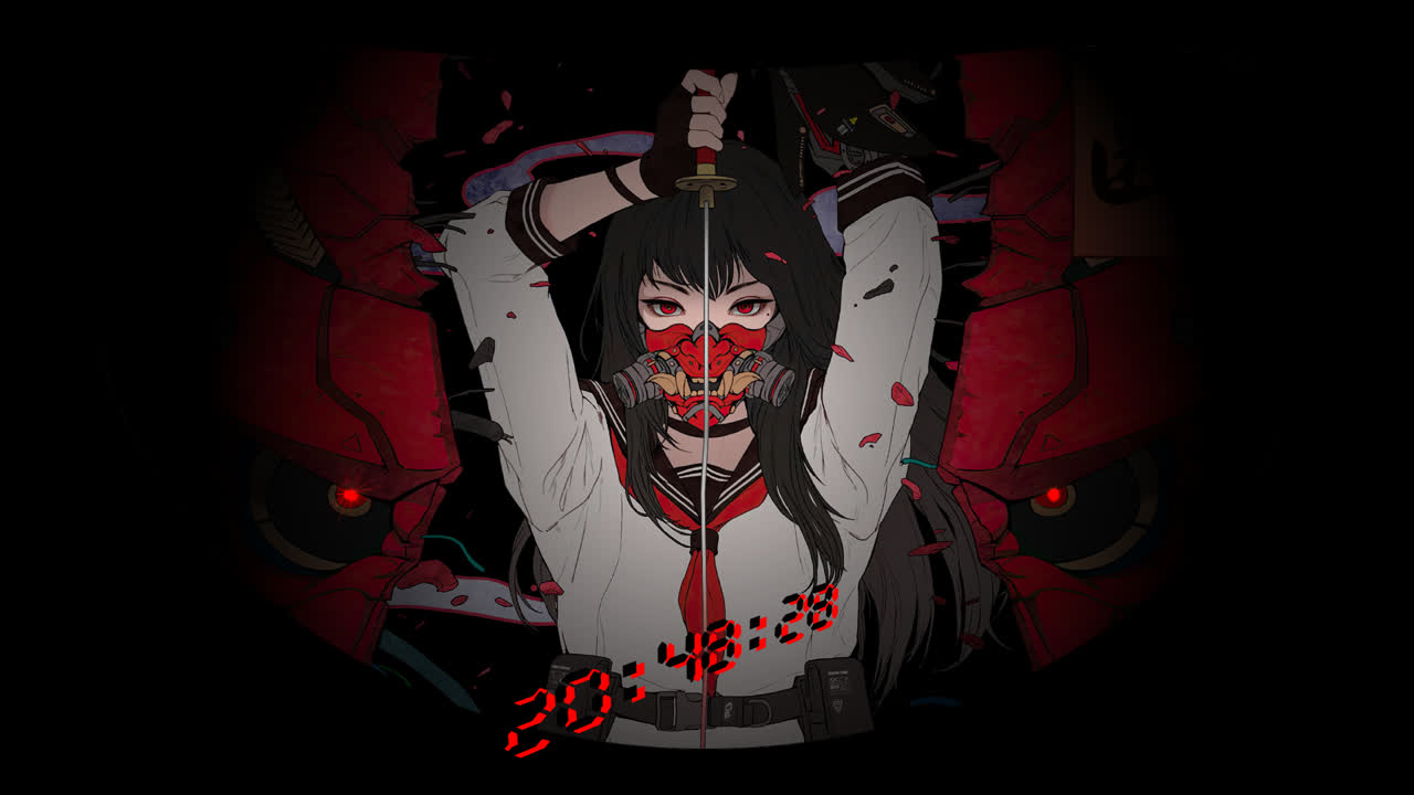 武士少女【音频响应 + 时间】
