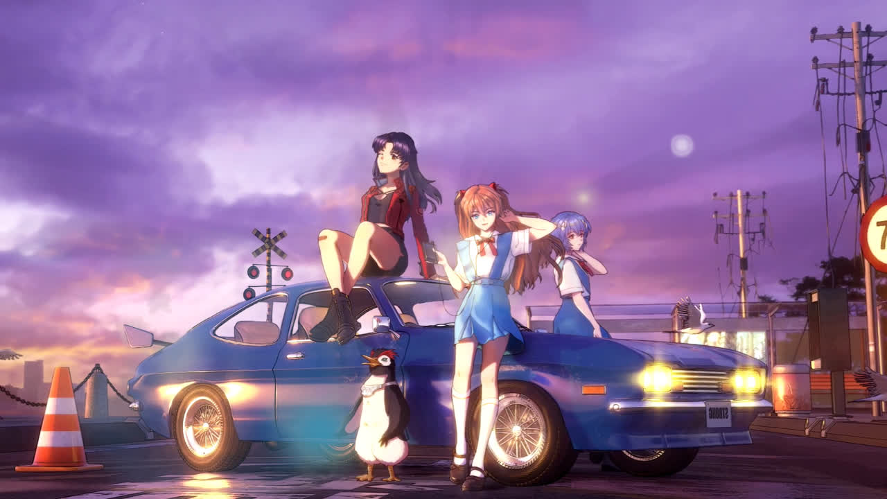新世纪福音战士 女孩 4K