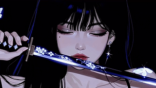 暗夜蝶刃少女
