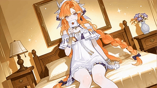 橙发少女的卧室来信