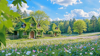 春日花海森林小屋
