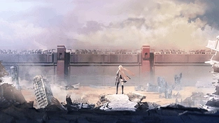 少女前线2 Girls' Frontline II: Exilium - Ruins (Parallax) 动态壁纸 | 作者：Reivern