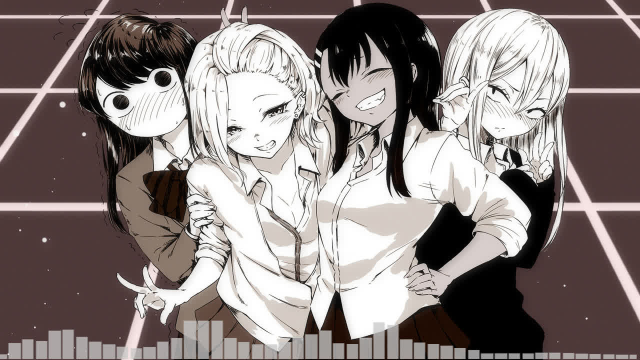 Komi-san - Anjou-san - Nagatoro - Amane mizuno
