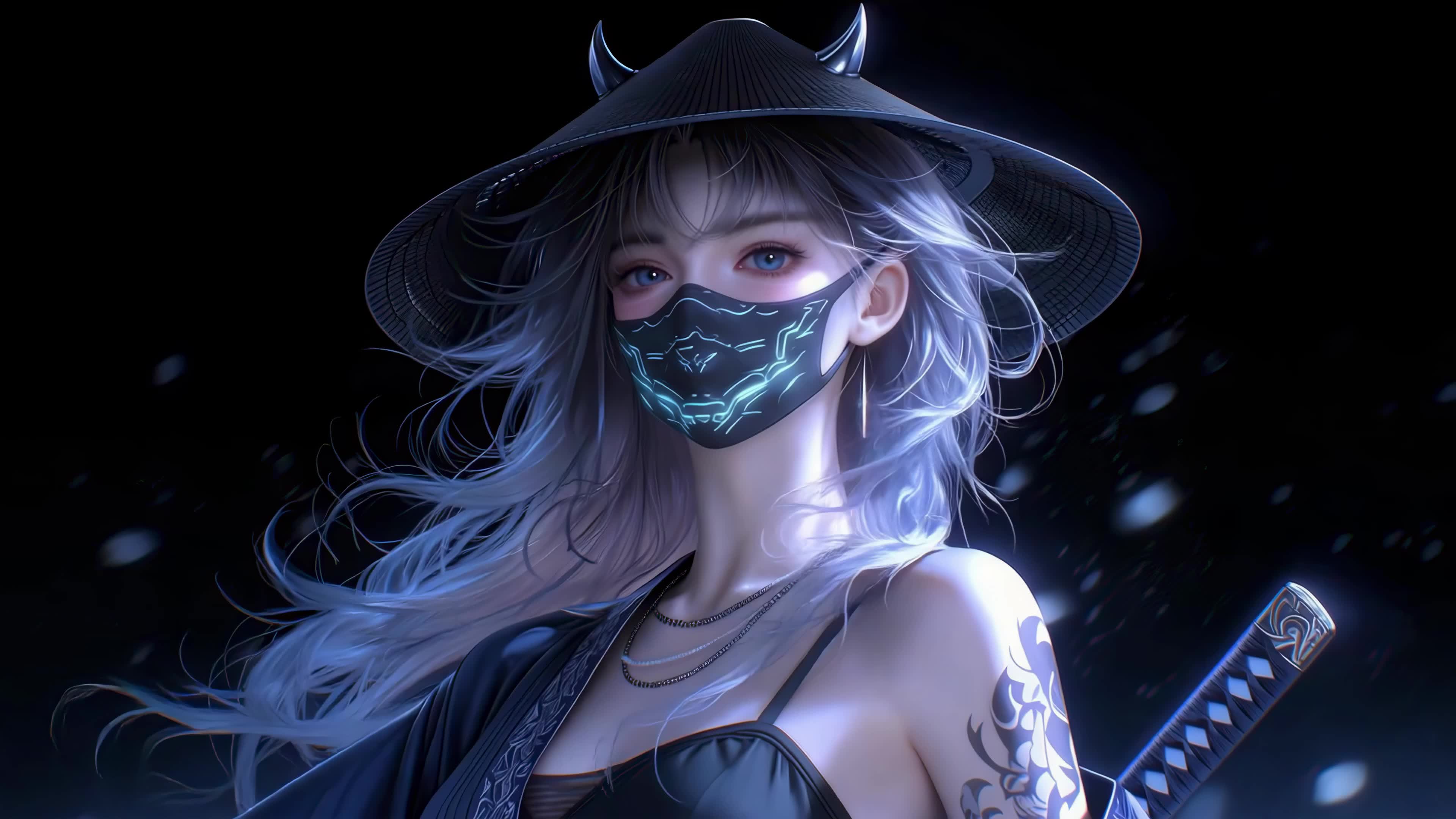 暗夜冷飒女武士