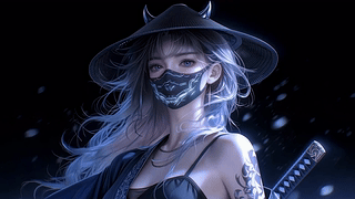 暗夜冷飒女武士
