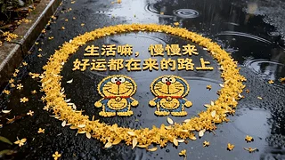生活慢慢来 好运在路上