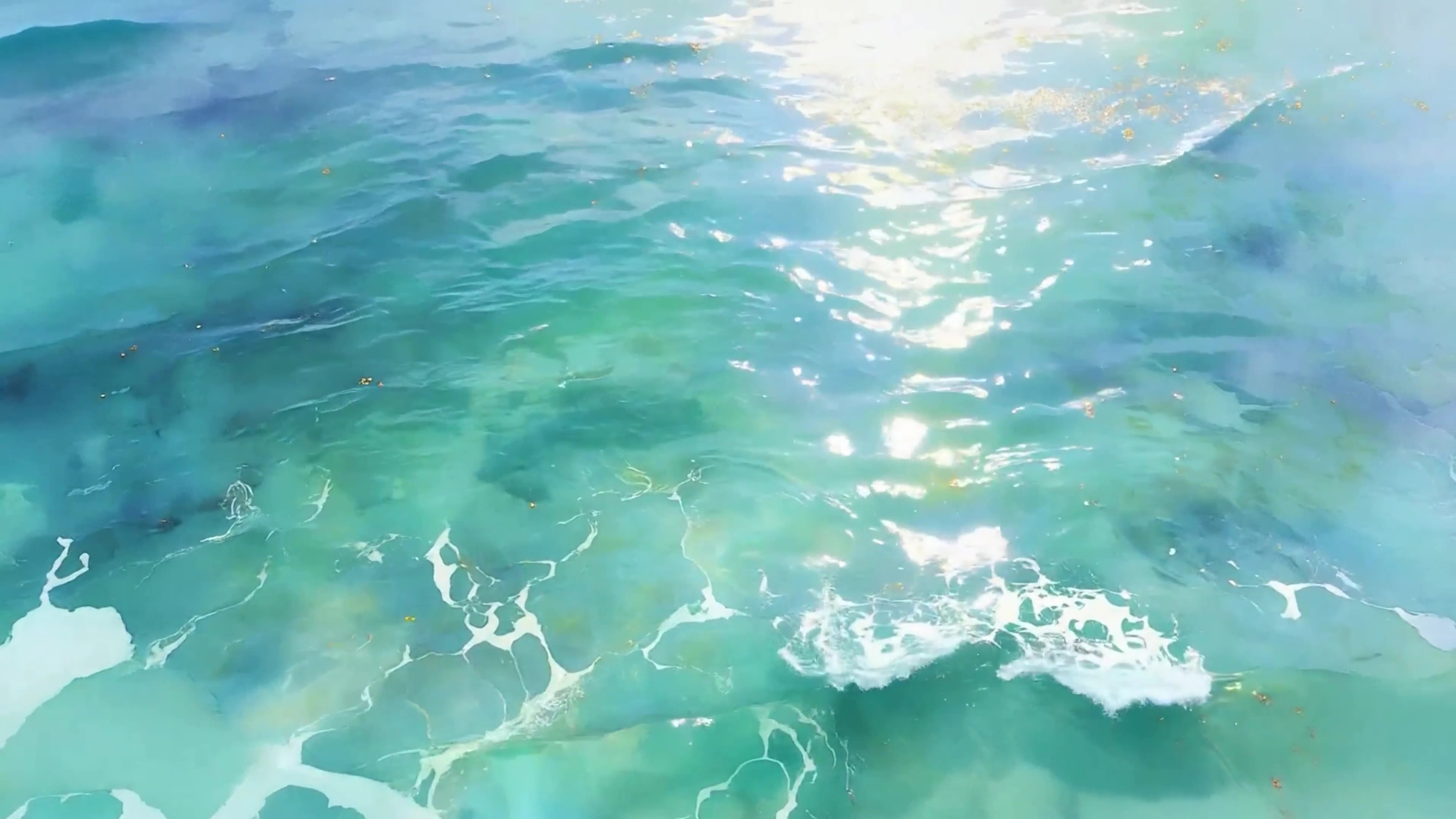 夏天海浪