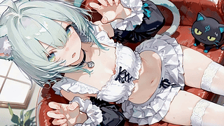 短裙美女