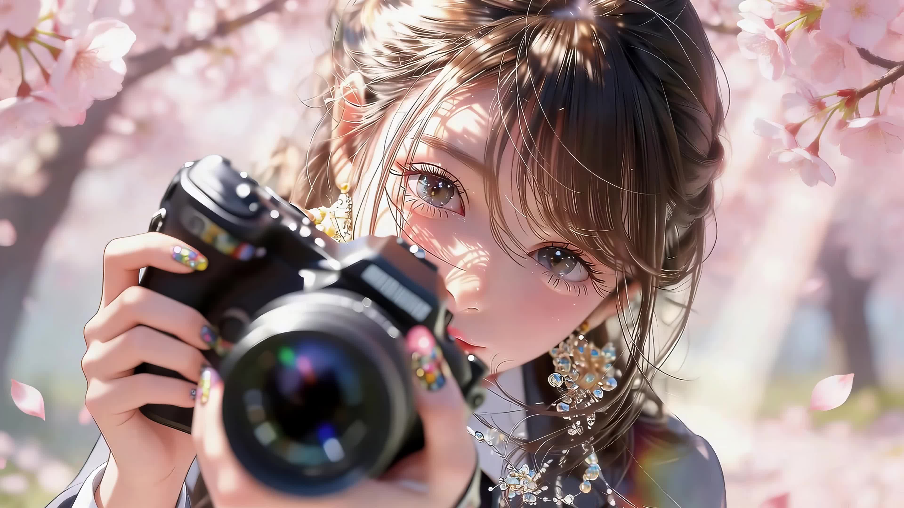 摄像女孩