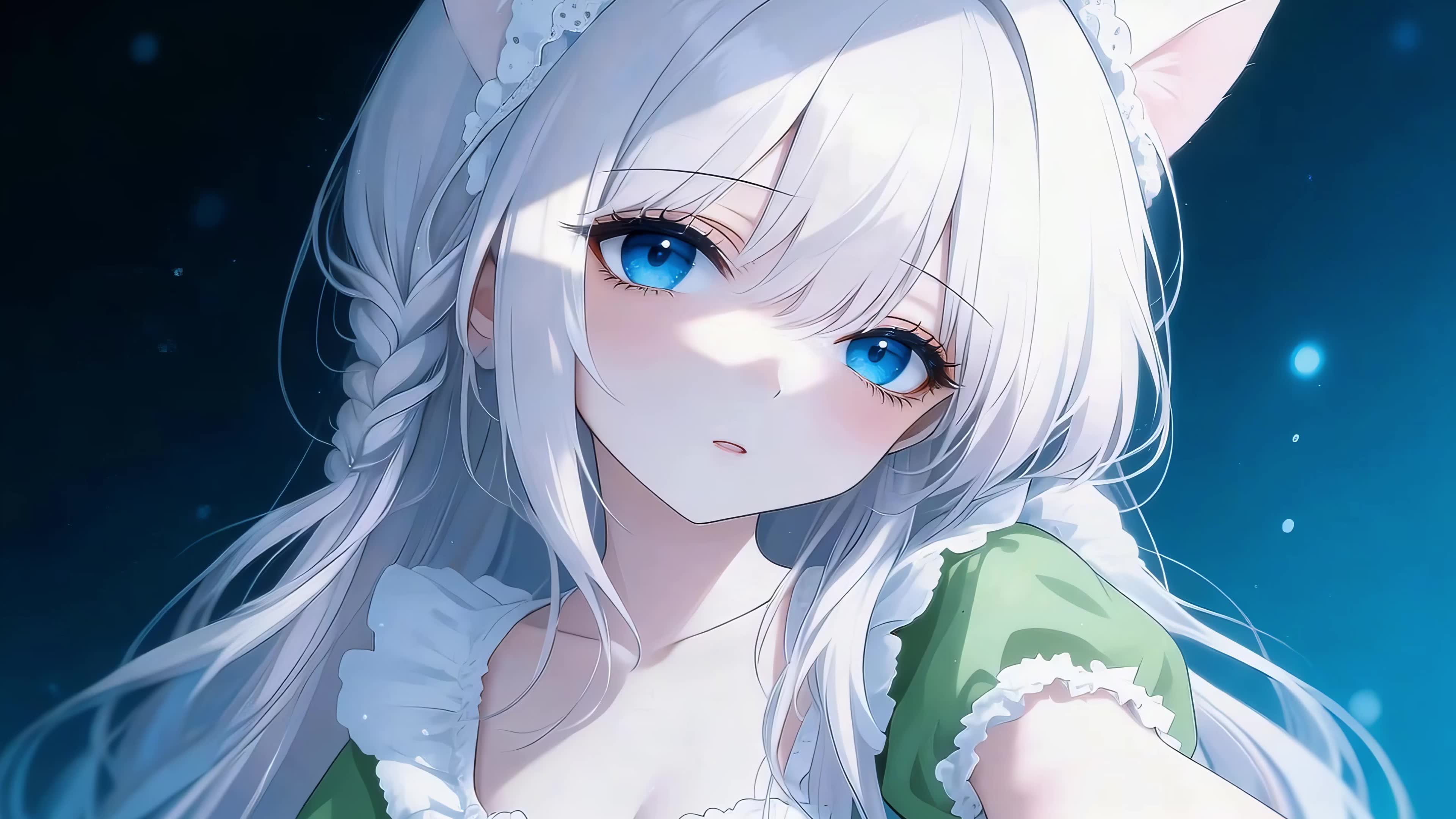 可爱猫耳女孩