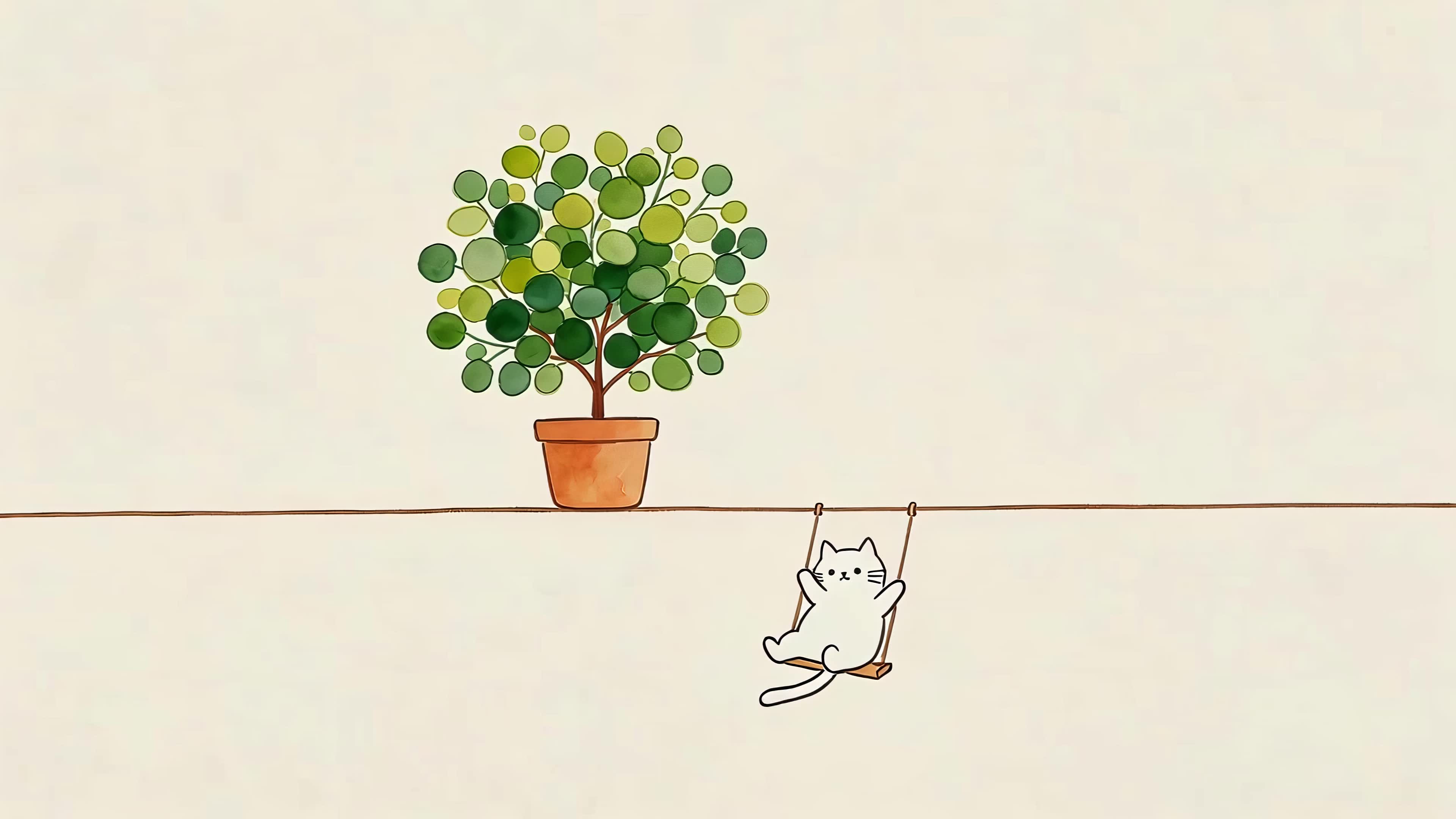 简约猫咪