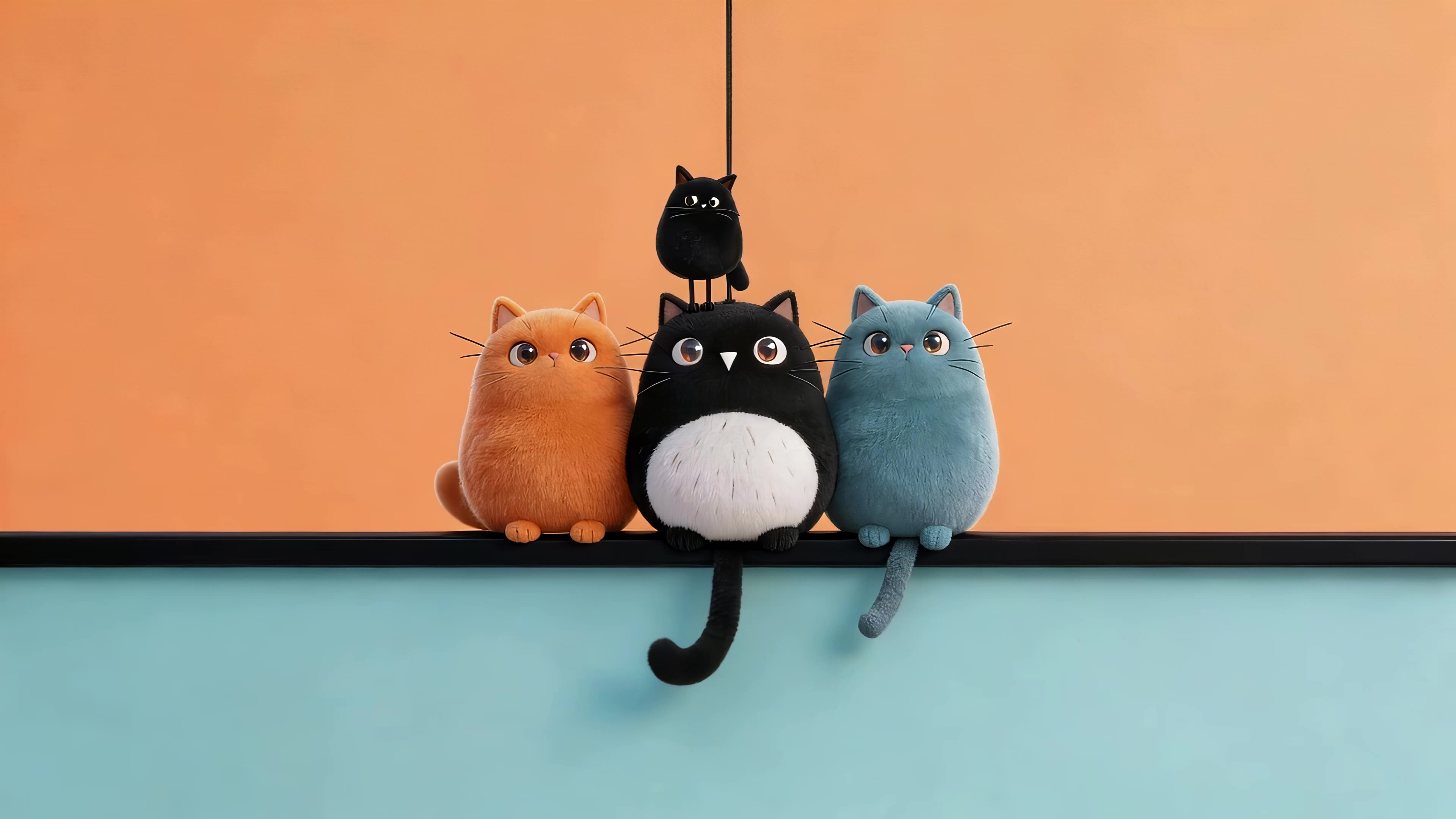 萌萌的猫咪们
