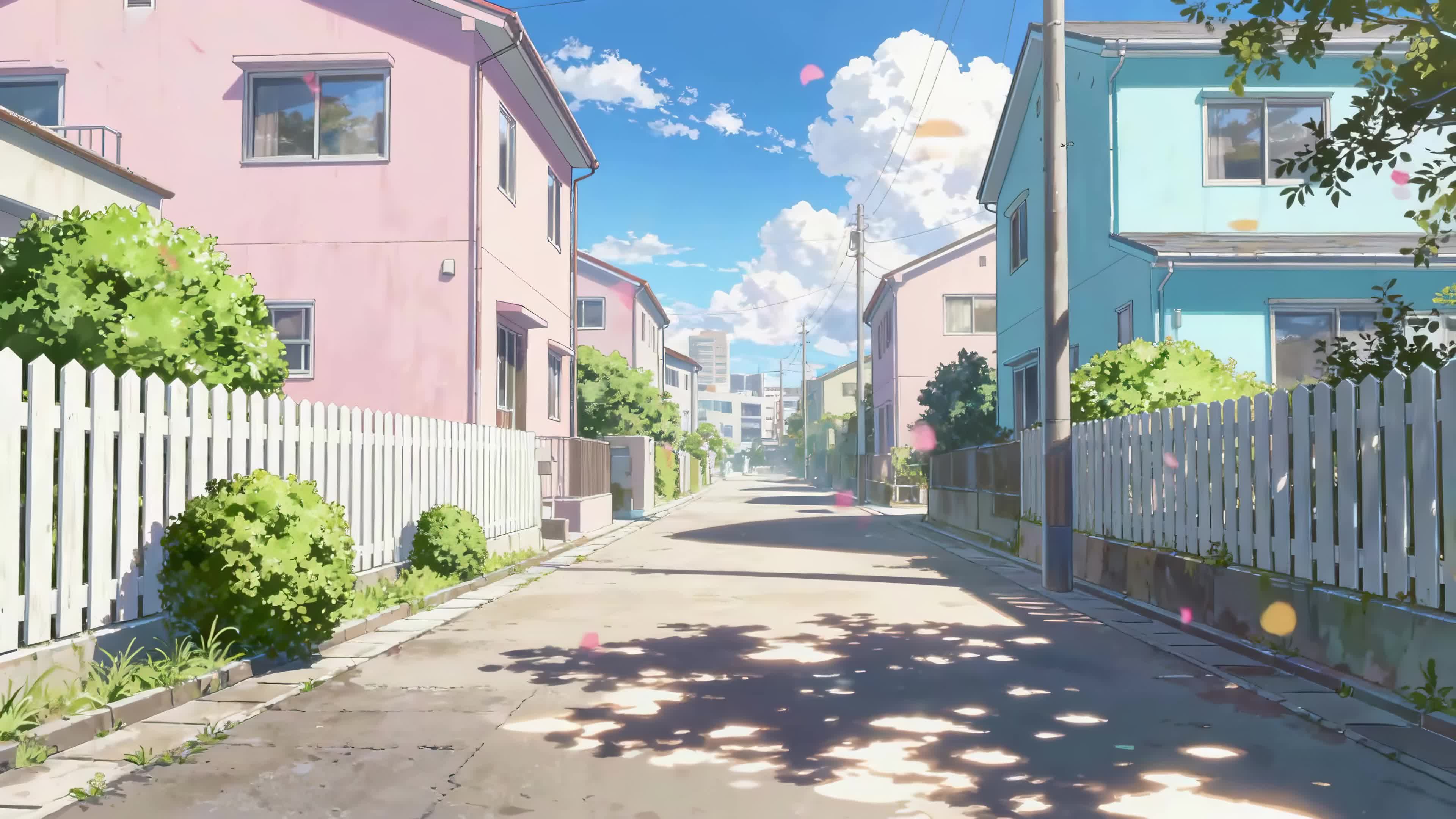 晴日居民区小巷