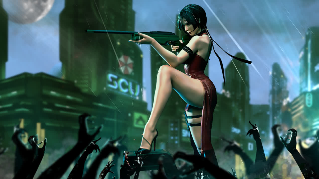 塑料制成的ada wong