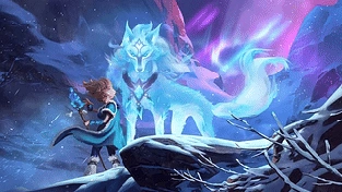 Crystal Maiden 动态壁纸 | 作者：Kira Nightly