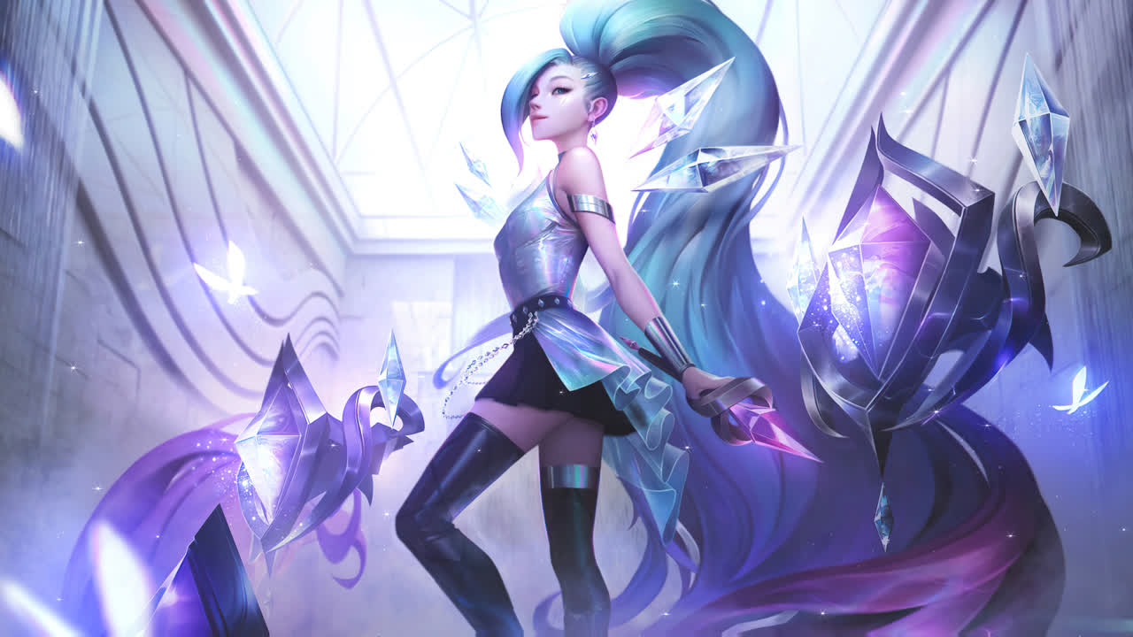 Seraphine Superstar KDA [ALL OUT] - 英雄联盟 [4K 版本]