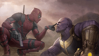 DeadPool & Thanos - Marvel