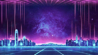 抽象城市建筑 - 数字艺术