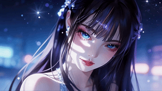 齐刘海美女