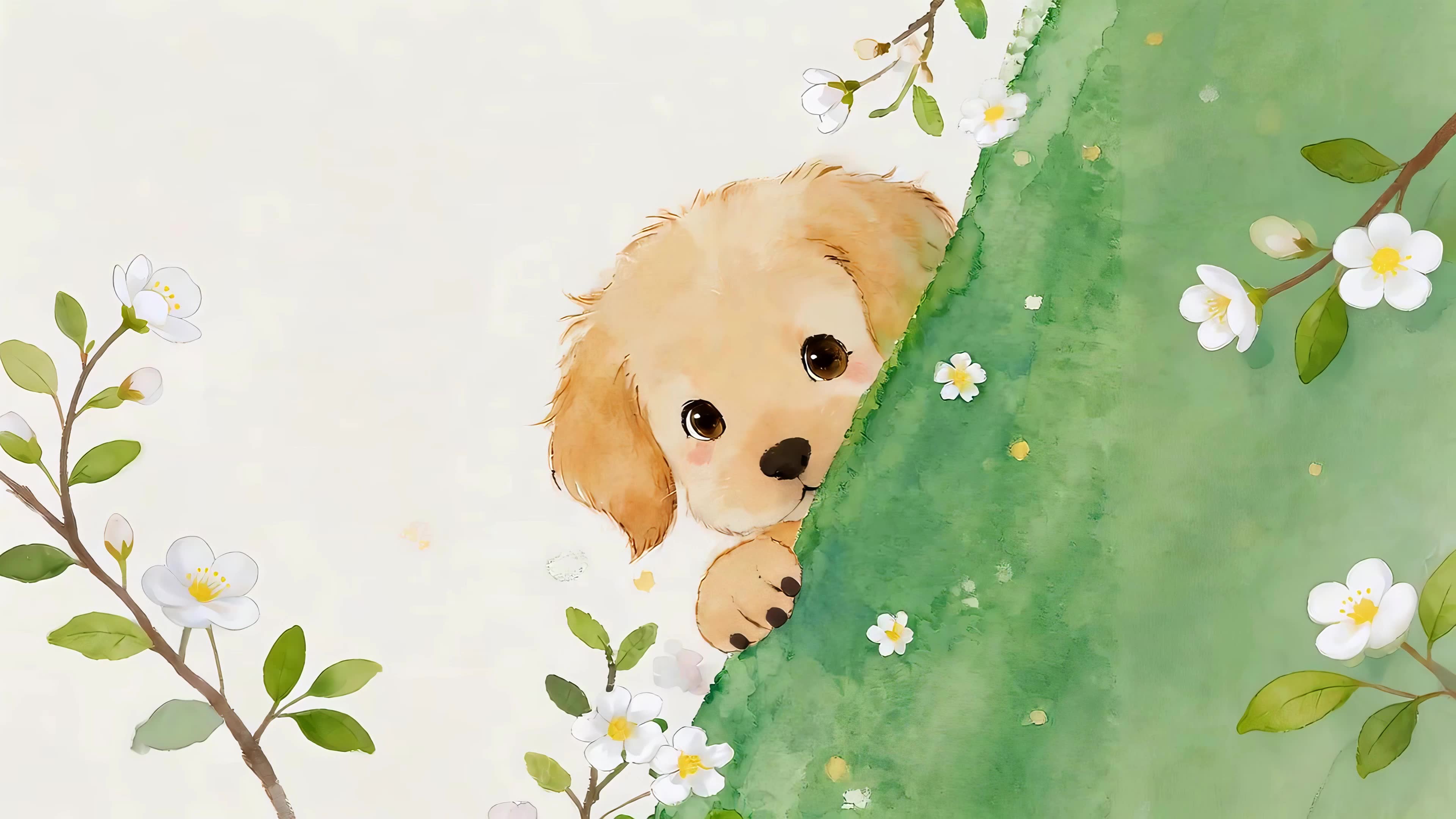 可爱小萌狗